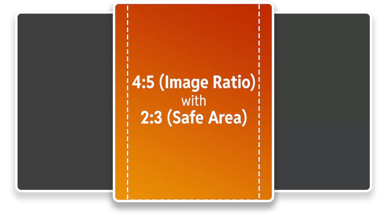 Sized for the 2025 Instagram feed