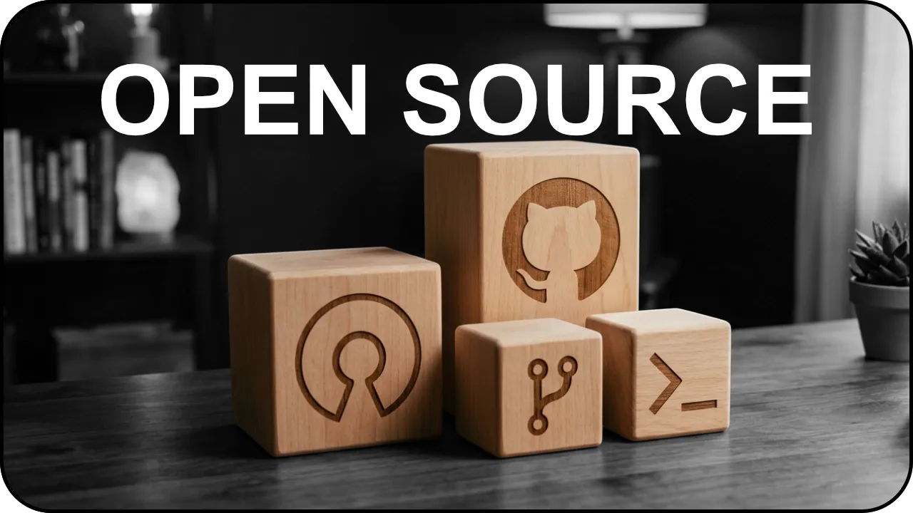 Open source code illustration