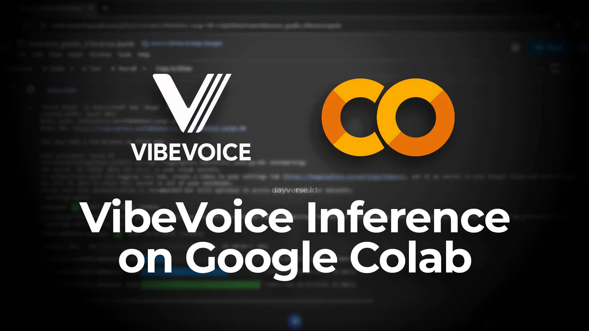 Image for How to Inference VibeVoice Large Quantized on Google Colab for Free