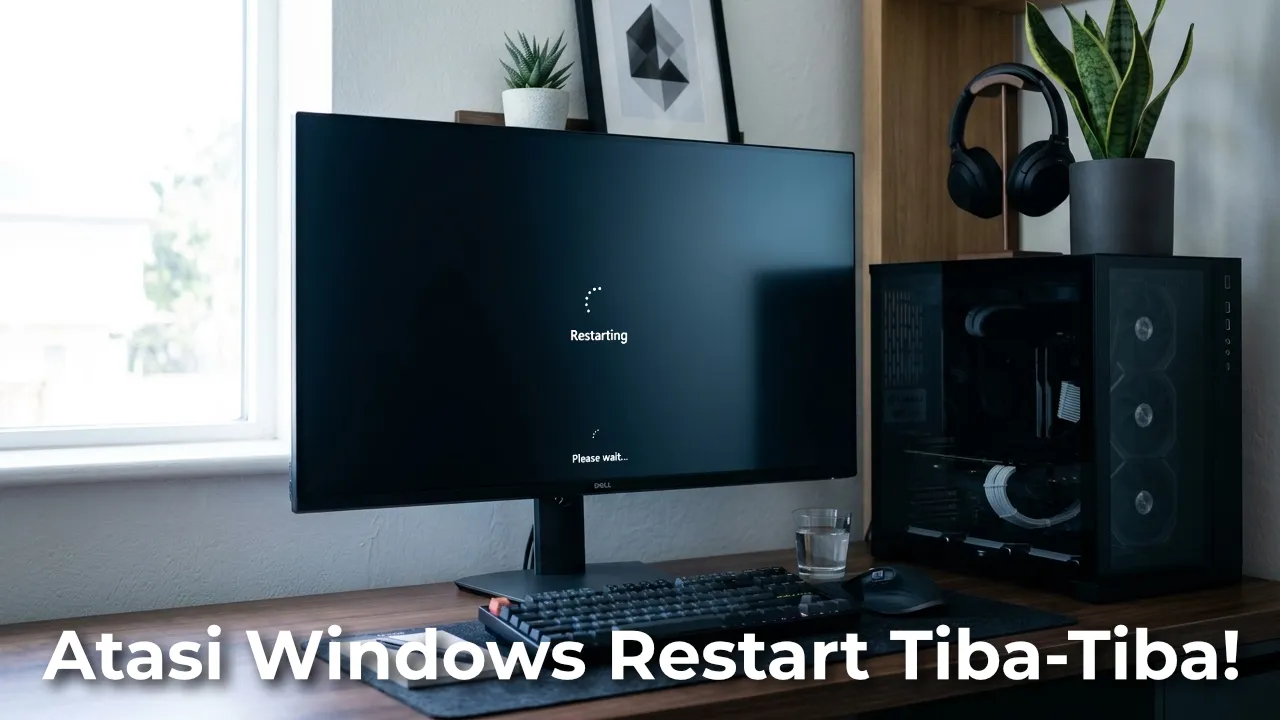 [Gambar] Kenapa Laptop atau PC Windows Tiba-Tiba Restart Sendiri Tanpa Peringatan Apapun? Ini Penjelasannya
