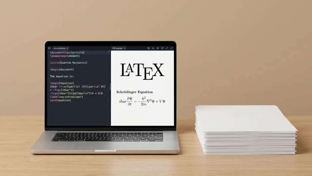 [Gambar] Introduction to LaTeX and Why Many Scientists Choose It Over Word